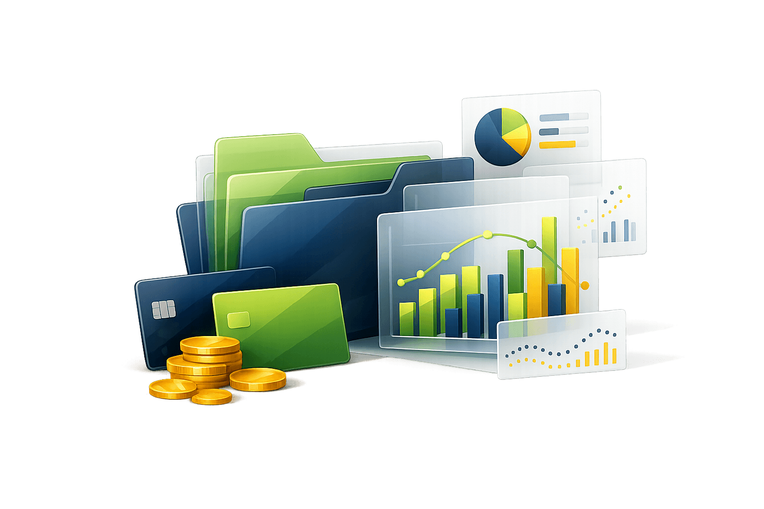 Визуал MP-Pay с документами и отчетами